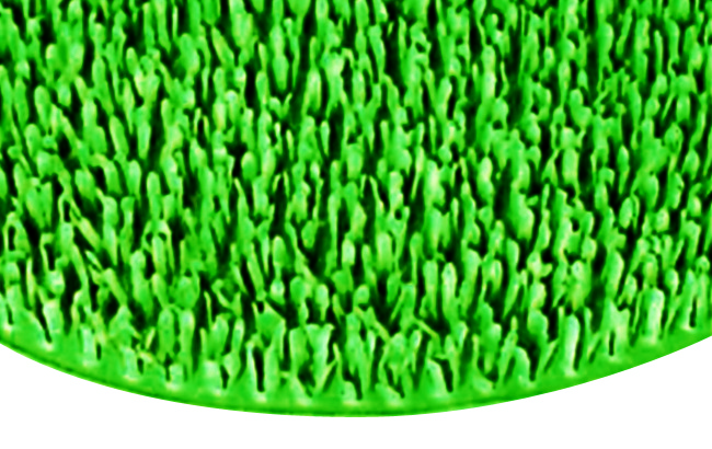 Коврик резиновый 40х60см Травка зеленый