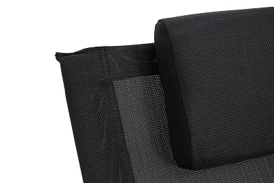 Лежак -качалка Концепт текстилен (черный) 
