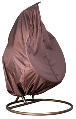 Чехол 3500x1800мм для двухместного подвесного кресла, коричневый