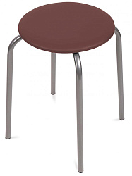 Табурет  Эконом-2 (круглое сиденье), коричневый