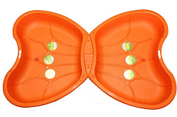 Песочница -бассейн Крыло бабочки, цвет оранжевый 1 половина (4 шт/уп)